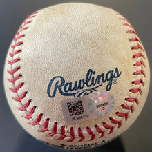 Load image into Gallery viewer, July 1 2017 Game Used Baseball Toronto Blue Jays Boston Red Sox Rogers Center