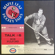Load image into Gallery viewer, 1966 NHL Hockey Talks Full Set x10 Toronto Maple Leafs Records George Armstrong