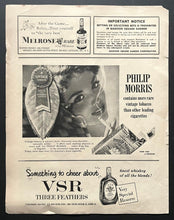 Load image into Gallery viewer, 1955 Lorne Worsley Autographed Photo New York Rangers NHL Hockey Program JSA