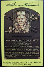 Load image into Gallery viewer, Harmon Killebrew Signed Hall Of Fame Autographed Postcard Minnesota Twins COA