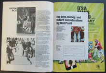 Load image into Gallery viewer, 1972 Empire Stadium CFL Program + Tiger Cats Yearbook Hamilton vs BC Lions Mosca
