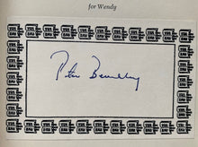 Load image into Gallery viewer, Jaws First Edition Author Peter Benchley Autographed Signed Book JSA LOA Vintage