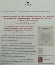 Load image into Gallery viewer, 1967 George H.W. Bush Signed Letter + Post Script USA Politics Presidential JSA