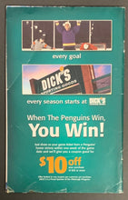 Load image into Gallery viewer, 2005 LTD Edition Program Sidney Crosby 1st Regular Season NHL Hockey Game