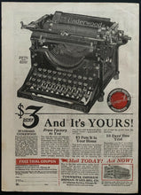 Load image into Gallery viewer, 1922 Vtg American Legion Weekly Magazine Cover Story President Abraham Lincoln