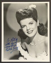Load image into Gallery viewer, Ruth Terry Singer Actress Autographed Photo Signed + Inscribed Roy Rogers Autry