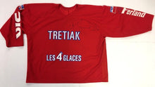 Load image into Gallery viewer, Vladislav Tretiak Autographed CCM Hockey Jersey Signed Les 4 Glaces JSA Russia