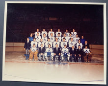 Load image into Gallery viewer, 1980-81 Toronto Maple Leafs Type 1 Team Photo NHL Hockey Vintage Darryl Sittler