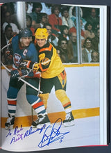 Load image into Gallery viewer, 1991 Hardcover Stanley Cup Book Autographed x12 Signed NHL HOF Keon Richard