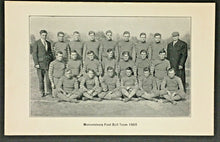 Load image into Gallery viewer, 1908 Mercersburg Football Team RPPC Postcard Pennsylvania College Sports Rare