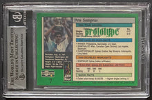 Load image into Gallery viewer, 1991 NetPro #7 Pete Sampras Tour Stars Prototypes Tennis Card Beckett 8.5 NM-MT+