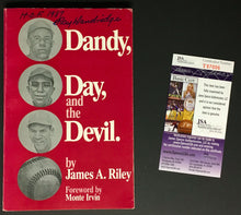 Load image into Gallery viewer, Ray Dandridge Signed Book Dany Day & The Devil Baseball 1987 HOF MLB JSA