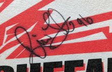 Load image into Gallery viewer, 1998 NHL Entry Draft Autographed Signed 30" Pennant Rico Fata Buffalo Hockey VTG