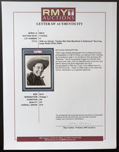Load image into Gallery viewer, 1938 Lou Gehrig Original Type 1 Photograph Rawhide Movie Slabbed PSA LOA