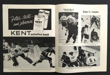 Load image into Gallery viewer, 1964 Madison Square Garden NHL HKY Program Toronto Maple Leafs New York Rangers
