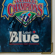 Load image into Gallery viewer, 1993 Toronto Blue Jays Ed Sprague Signed Autographed MLB Baseball Schedule Sked