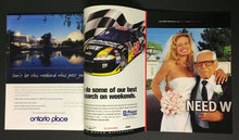 Load image into Gallery viewer, 2002 Molson Indy Toronto Paul Tracy Driver Signed Racing Auto Program + Ticket