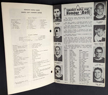 Load image into Gallery viewer, 1966/67 Toronto Maple Leafs Information Book NHL Hockey Media Guide Dave Keon