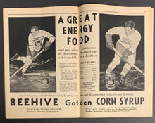 Load image into Gallery viewer, 1936 Stanley Cup Finals NHL Hockey Program Game 3 Toronto Maple Leafs Red Wings