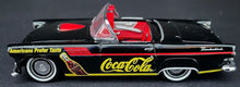 Load image into Gallery viewer, 1955 Coca Cola Ford Thunderbird Diecast Model Car Matchbox Collectibles 1:43
