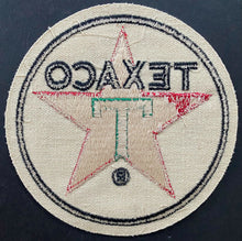 Load image into Gallery viewer, Unused Texaco Employee Patch Embroidered Crest Vintage Gas Oil Advertising 5"