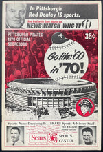 Load image into Gallery viewer, 1970 Atlanta Braves vs. Pittsburgh Pirates Program MLB Baseball VTG Dock Ellis