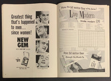 Load image into Gallery viewer, 1956 World Series Program Yankee Stadium Dodgers vs Yankees Vintage Baseball