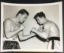 Load image into Gallery viewer, 1950 Paddy Young Boxing Dauthuille Press Photo Madison Square Garden New York