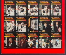 Load image into Gallery viewer, 1992-93 Hamilton Canucks Uncut Player Trading Card Sheet American Hockey League