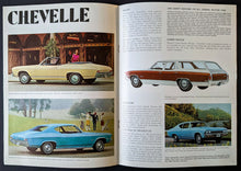 Load image into Gallery viewer, 1968 Chevrolet Dealer Brochure Vintage Advertising All Models Featured