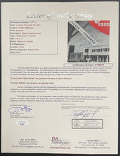 Load image into Gallery viewer, 1962 Jackie Robinson Autographed Program Toronto International League Baseball