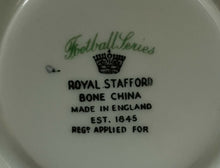 Load image into Gallery viewer, 1950's Vintage Toronto Argonauts CFL Football Royal Stafford Cup + Saucer