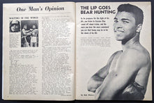 Load image into Gallery viewer, 1952 Boxing Illustrated Wrestling News Magazine Cassius Clay Muhammad Ali Cover