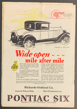 Load image into Gallery viewer, 1928 Canadian Pro Hockey League Game Program Detroit Olympia Vs Niagara Falls