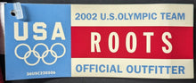 Load image into Gallery viewer, 2002 Team USA Roots Olympic Beret Blue Hat American Uniform OS Vintage