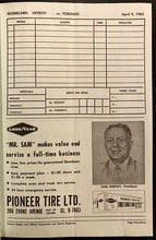 Load image into Gallery viewer, 1963 NHL Hockey 3 Stanley Cup Finals Programs Toronto Maple Leafs vs Red Wings