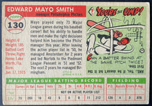 Load image into Gallery viewer, 1955 Topps Baseball #130 Mayo Smith Philadelphia Phillies Vintage MLB Card