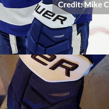 Load image into Gallery viewer, 2022 Steven Stamkos Playoff Game Worn Bauer Gloves Photo Matched Tampa Bay NHL