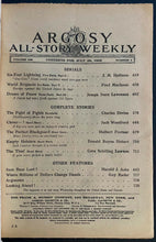 Load image into Gallery viewer, 1928 Argosy Pulp Magazine Vintage Boxing Stories Fight Novel July 28th Issue