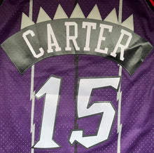 Load image into Gallery viewer, Vince Carter Toronto Raptors Swingman Jersey Mitchell & Ness Hardwood Classics