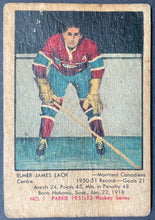 Load image into Gallery viewer, 1951-52 Parkhurst Hockey Cards Full Set NHL Howe Sawchuk Richard Rookie RC KSA