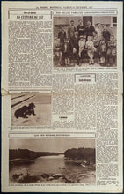Load image into Gallery viewer, 1927 Howie Morenz La Presse Photo Insert Montreal Canadiens NHL Hockey Vintage