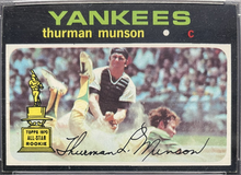 Load image into Gallery viewer, 1971 Topps Thurman Munson #5 All-Star Rookie New York Yankees PSA 6 EX-MT