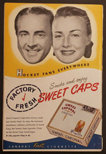 Load image into Gallery viewer, 1950 Maple Leaf Gardens Semi-Finals Stanley Cup Program Leafs v Red Wings Broda