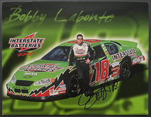 Load image into Gallery viewer, 2003 Bobby Labonte Signed NASCAR Racing Promo Photo Card Autographed