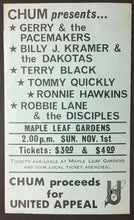 Load image into Gallery viewer, 1964 Chum Chart Radio Survey Billy Kramer With The Dakotas Front Cover Orbison