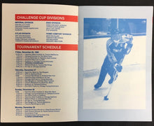 Load image into Gallery viewer, 1986 Esso Challenge Cup Hockey Program NHLers Lineup Scott Stevens Eric Lindros