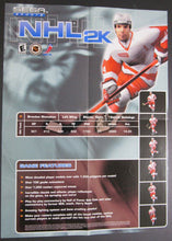Load image into Gallery viewer, Brendan Shanahan Autographed NHL 2K Sega Foldout Poster Detroit Red Wings Hockey