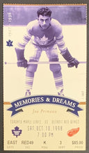 Load image into Gallery viewer, 1998 Maple Leaf Gardens Opening Night Program + NHL Ticket Joe Primeau Featured