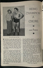 Load image into Gallery viewer, 1957 OHA Major Jr A Hockey Program Maple Leaf Gardens Blackhawks vs Marlboros